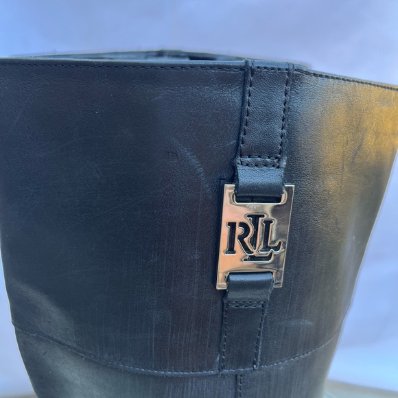 COPY - Ralph Lauren Jaden Equestrian riding leather boots size 7 - Picture 4 of 5